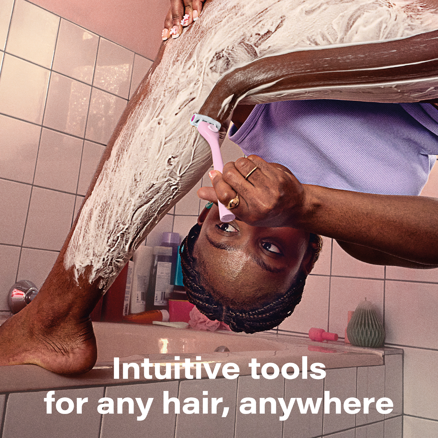 WILKINSON SWORD Intuition Quattro - Lames de Rasoir Pour Femme - 3 Recharges