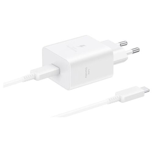 Samsung 45 W USB-C GaN Chargeur Secteur (avec Câble 45 W, 1,8 m)