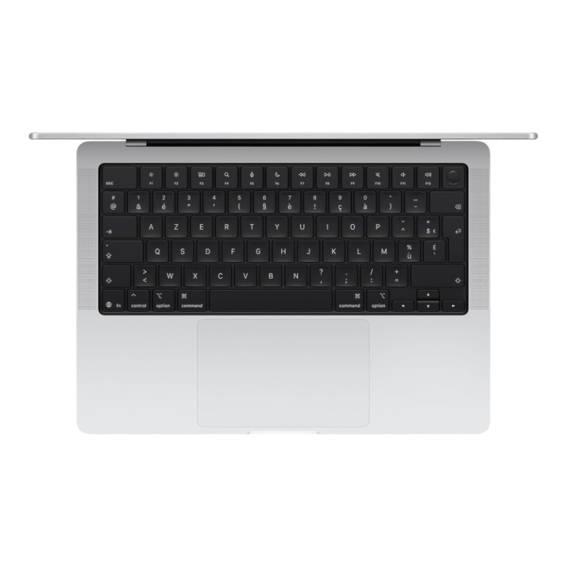 Apple MacBook Pro 14" : Puce M5 CPU 10 cœurs GPU 10 cœurs, 24 Go, 1 To SSD - Argent, AZERTY
