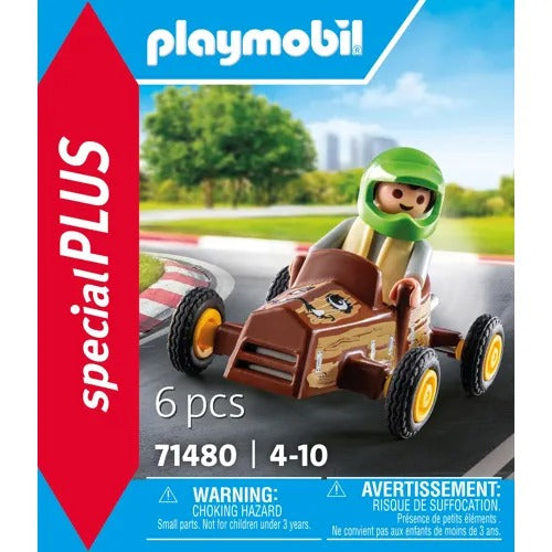 PLAYMOBIL Special Plus Set Enfant avec Go-Kart (MPN : 71480)
