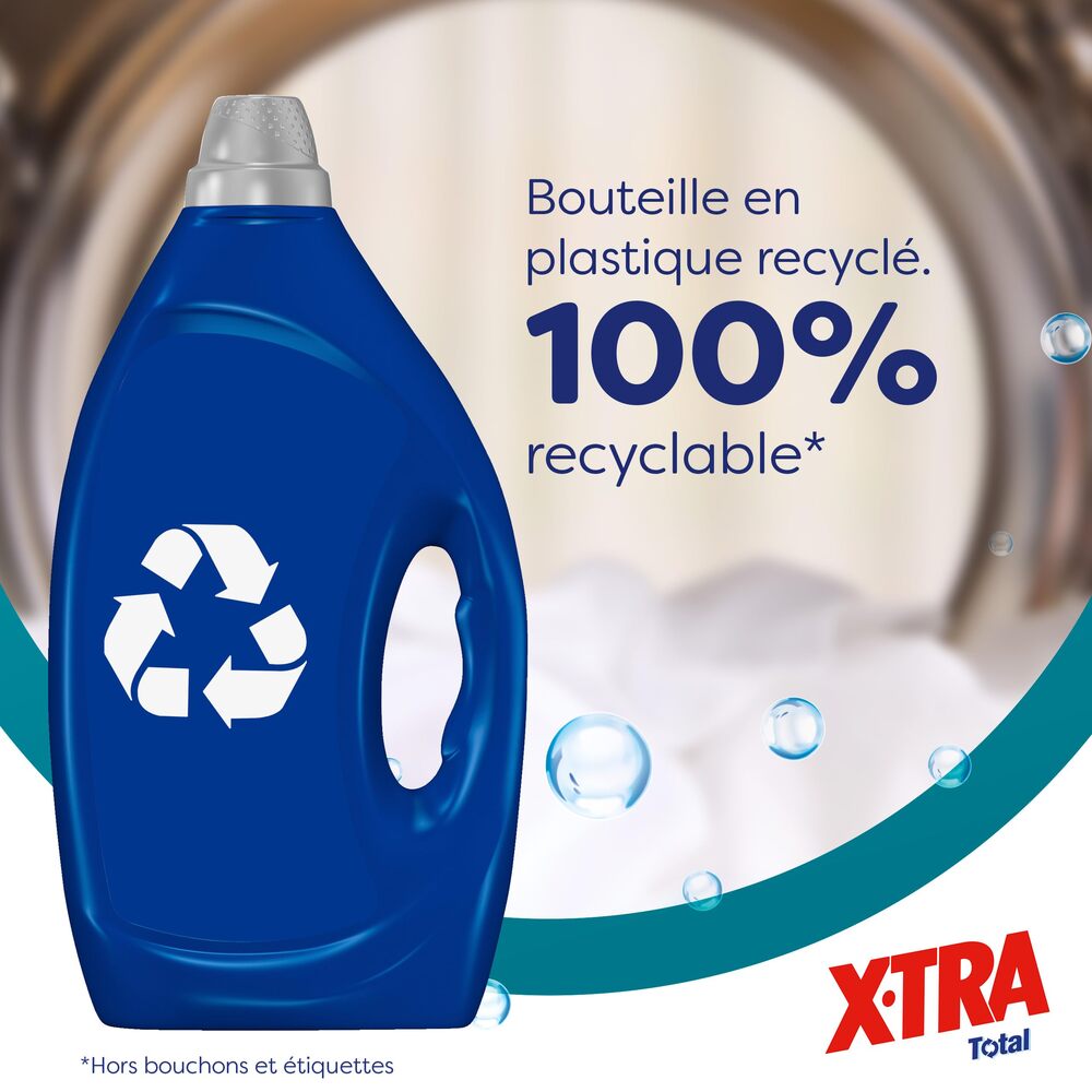 X-TRA Total Lessive liquide Ice Fresh 77 lavages 3,46 L