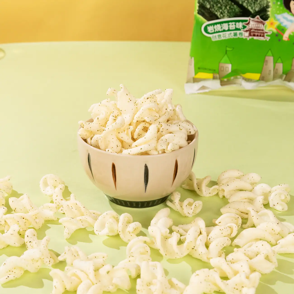 WANT WANT Torsades de pomme de terre saveur d’algues 70 g