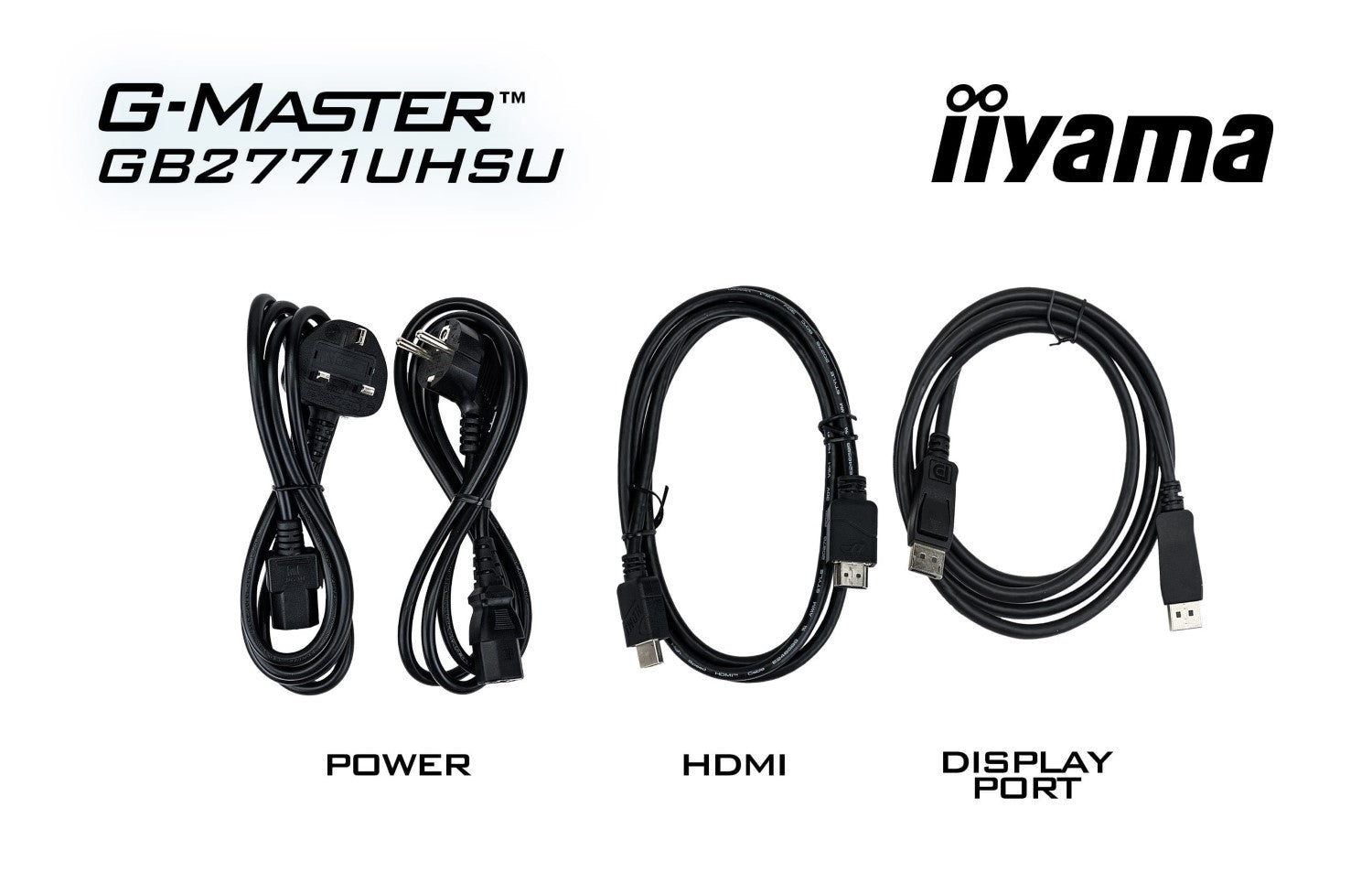 iiyama G-MASTER GB2771UHSU-B1 Moniteur 68,6 cm (27") 3840 x 2160 pixels 4K Ultra HD LED Noir
