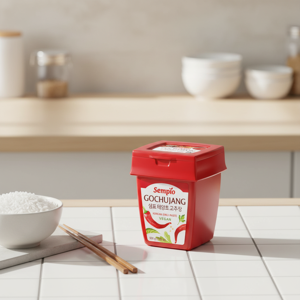 Sempio Pâte de piment rouge à la coréenne (pâte de piment fermentée coréenne)