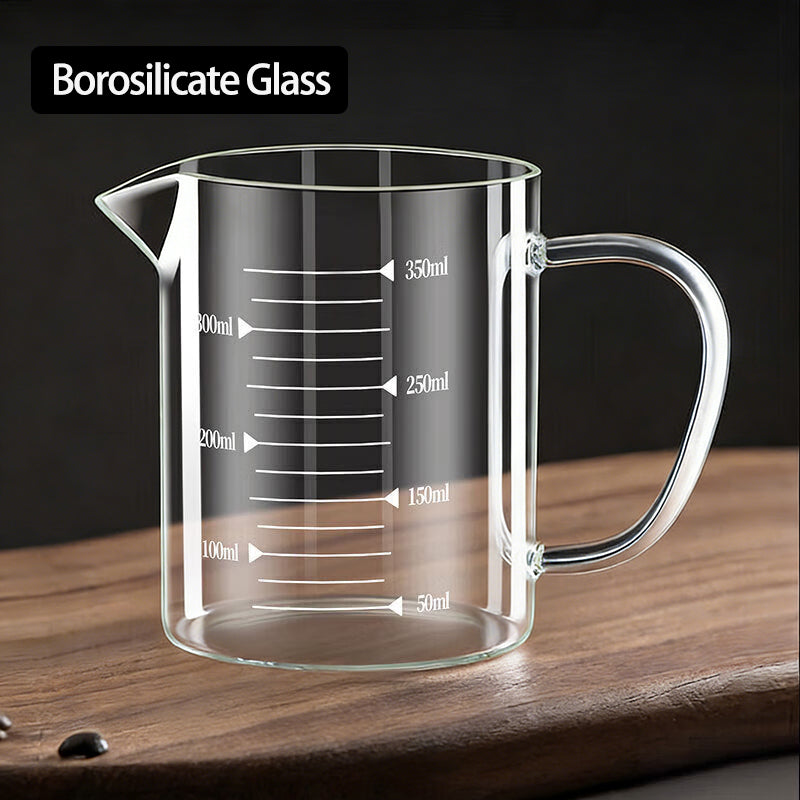 BJ Verre Doseur en Verre Borosilicate 350ml