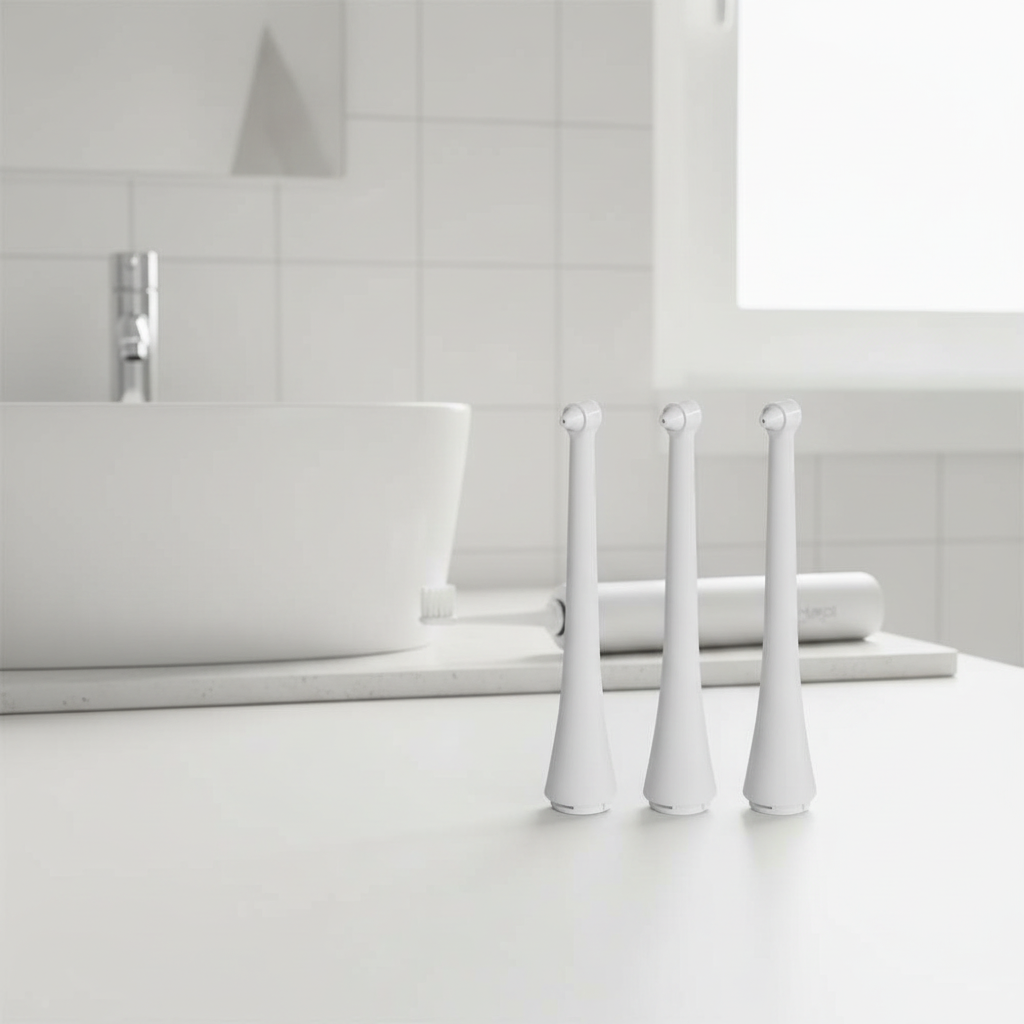 Haepi - Lot de 3 buses de jet d'eau pour brosse à dents électrique sonique - Compatible Haepi Julia