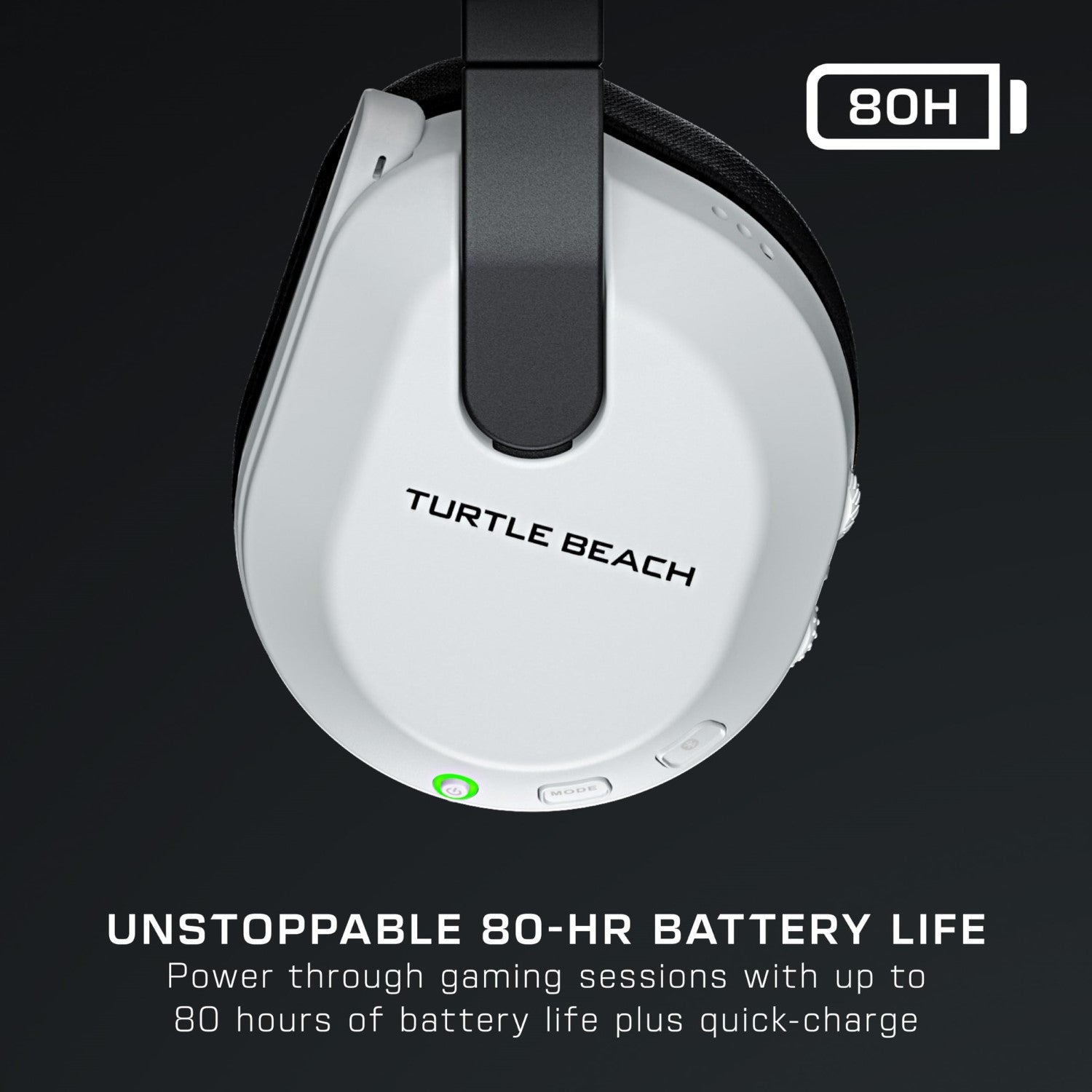 Turtle Beach Stealth 600 Gen 3 Xbox Casque Gaming sans Fil - Micro Muet par Basculement - Xbox Series X|S, Xbox One, PS, PC, Switch 2, Steam Deck & Mobile - Blanc