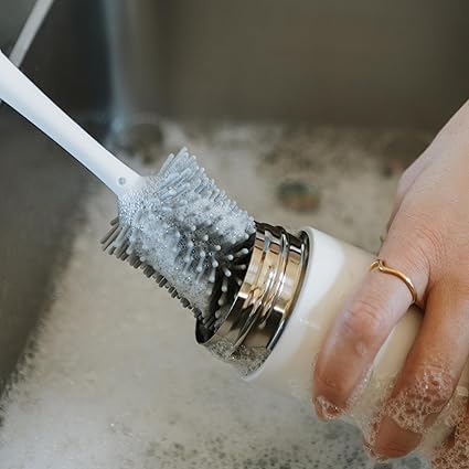 Nuby Brosse pour biberon en silicone