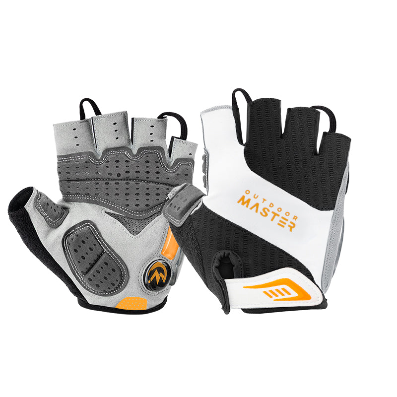 OutdoorMaster Gants de cyclisme - Orange - M