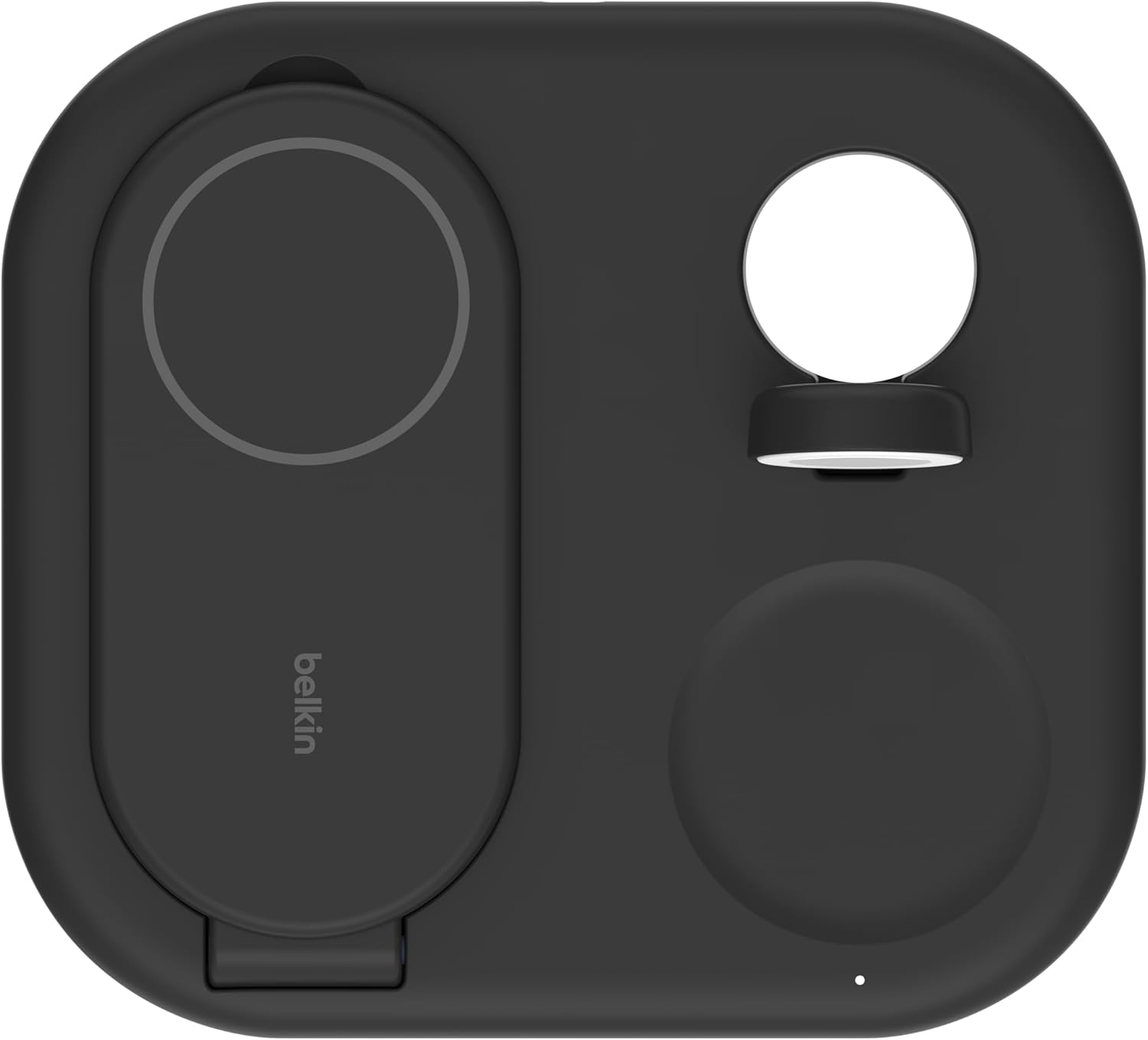 Belkin BOOST CHARGE station de charge sans fil Qi2 3-en-1, 15 W, noir