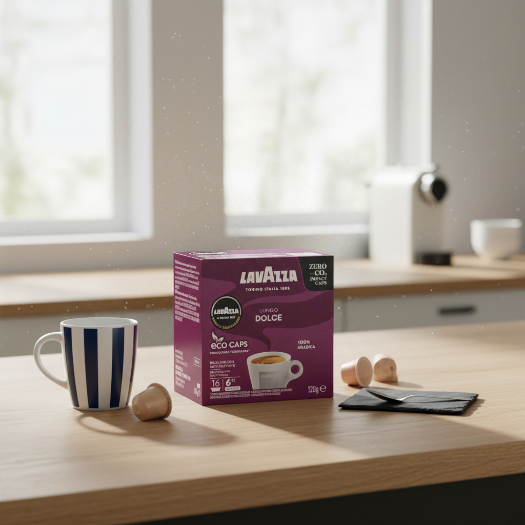 LAVAZZA Capsules Compatibles A Modo Mio Lungo dolce 16 capsules