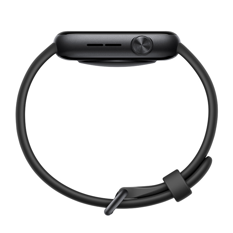 HONOR Watch 5 Montre connectée 64 Mo + 4 Go avec 15 jours d’autonomie, suivi GPS précis, scan de santé et bracelet en silicone - Noir
