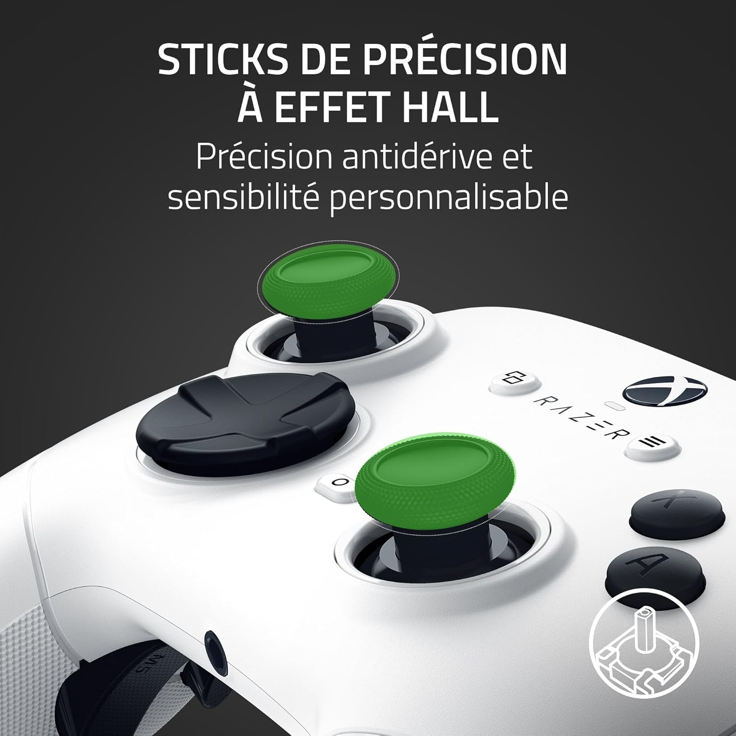Razer Wolverine V3 Tournament Edition Manette eSport Filaire - Xbox & PC - Blanc