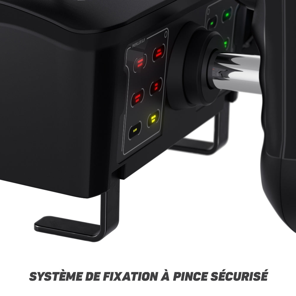 Turtle Beach VelocityOne Flight Système de contrôle universel Filaire - Rotation manche 180° & Manette des gaz modulaire & Affichage de gestion de vol - Xbox Series X|S, Windows 10/11 - Noir