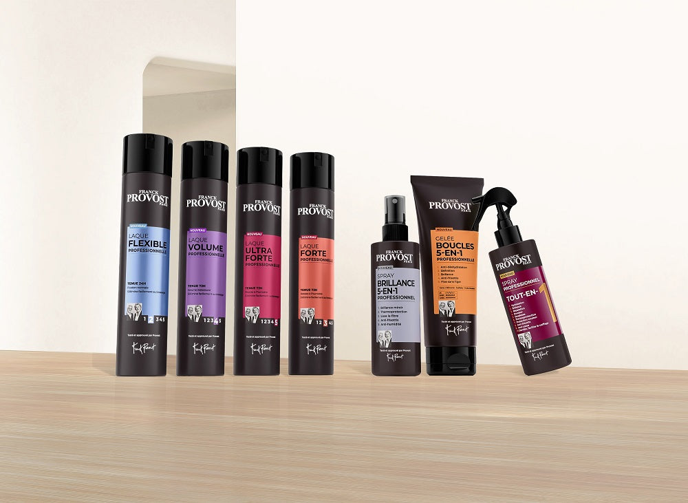 FRANCK PROVOST Laque Professionnelle Ultra-Fixation Tenue 72h 300ml