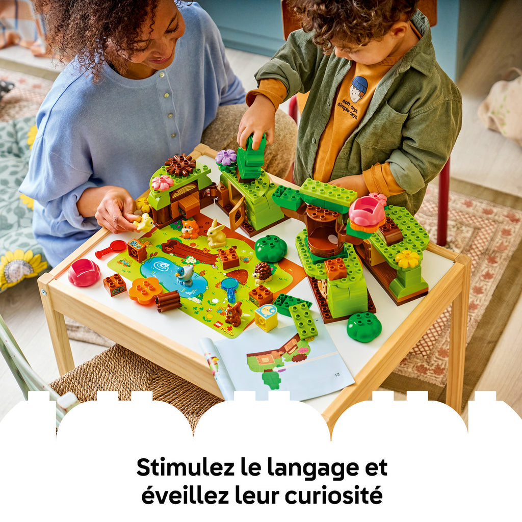 LEGO DUPLO Town 10480 Découverte de la forêt avec des animaux sauvages