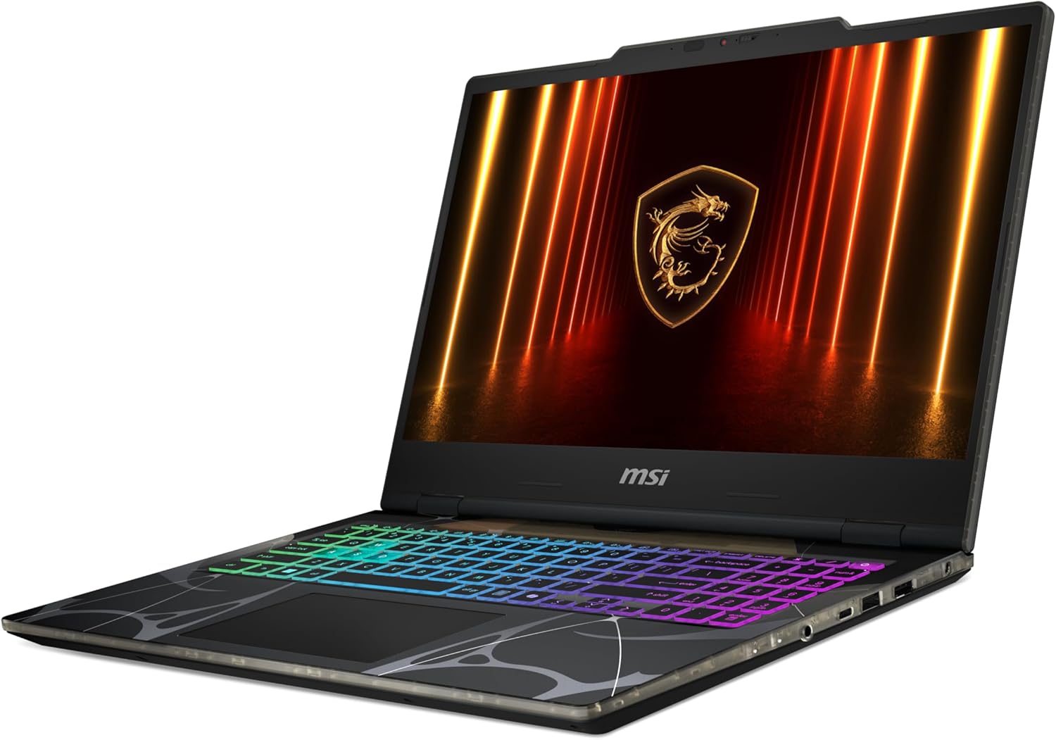MSI Cyborg A15 AI B2HWFKG-010FR Ordinateur portable de jeu Full HD 15,6", AMD Ryzen 5 240, NVIDIA GeForce RTX 5060, 16 Go de RAM, SSD 512 Go, Windows 11 Famille