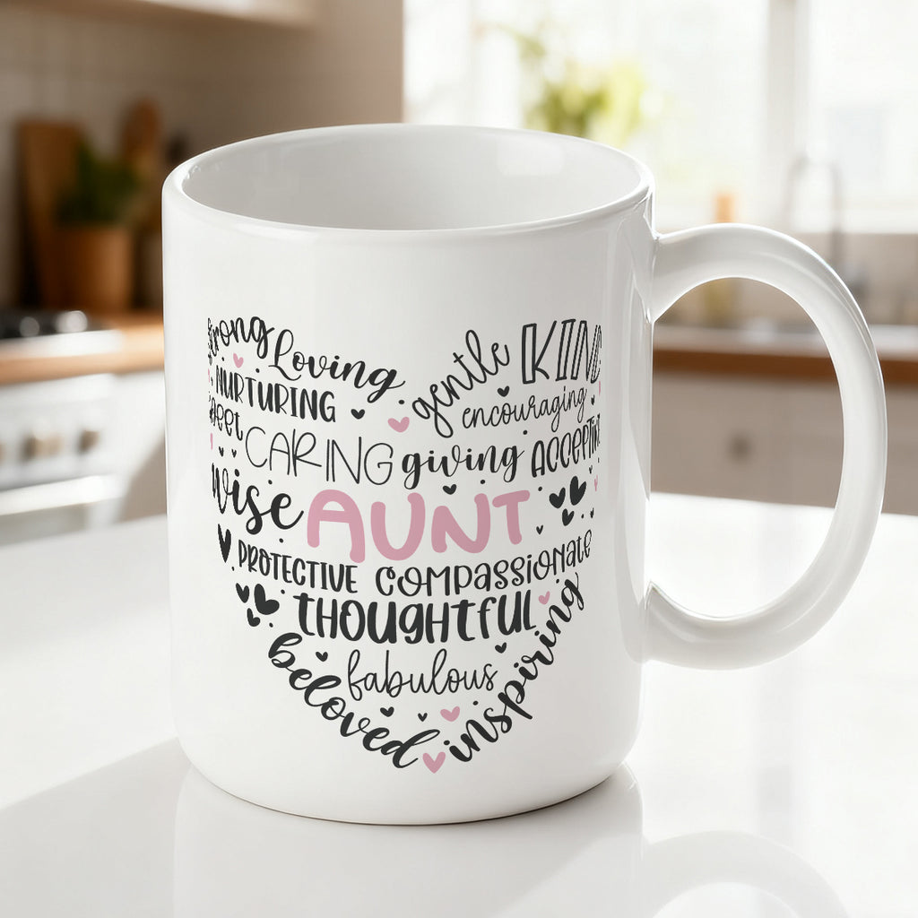 Alphynix Mug en céramique pour tante avec citation - 33 cl