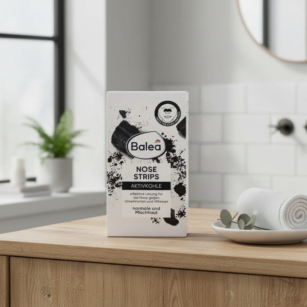 BALEA Patchs nez au charbon actif - 3 pièces