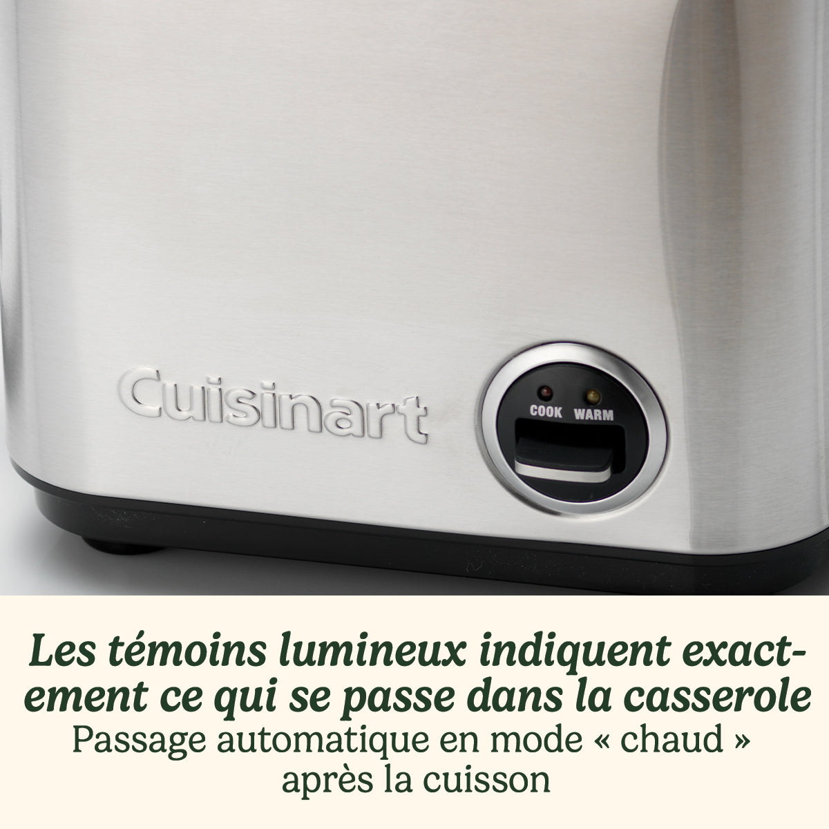 Cuisinart Cuiseur à riz CRC400E