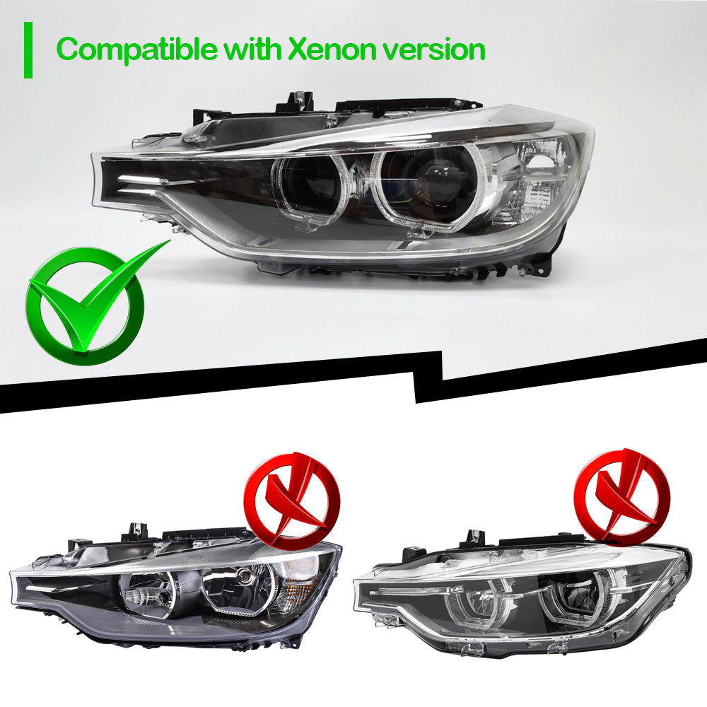 TYPY Kit d’éclairage LED automobile pour BMW Série 3 F30 F35 2012-2019 phares antibrouillards DRL stop et clignotants