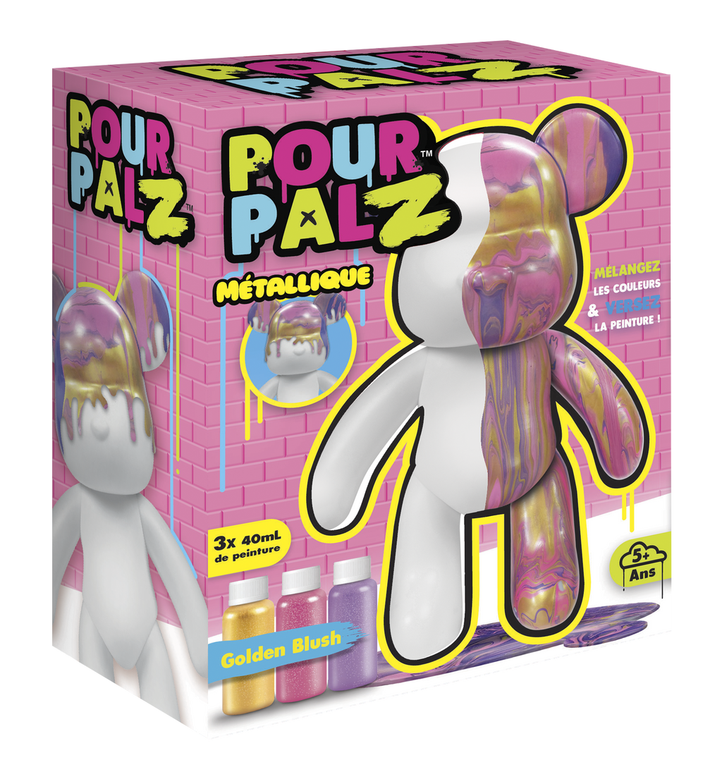 Pour palz figurine metal