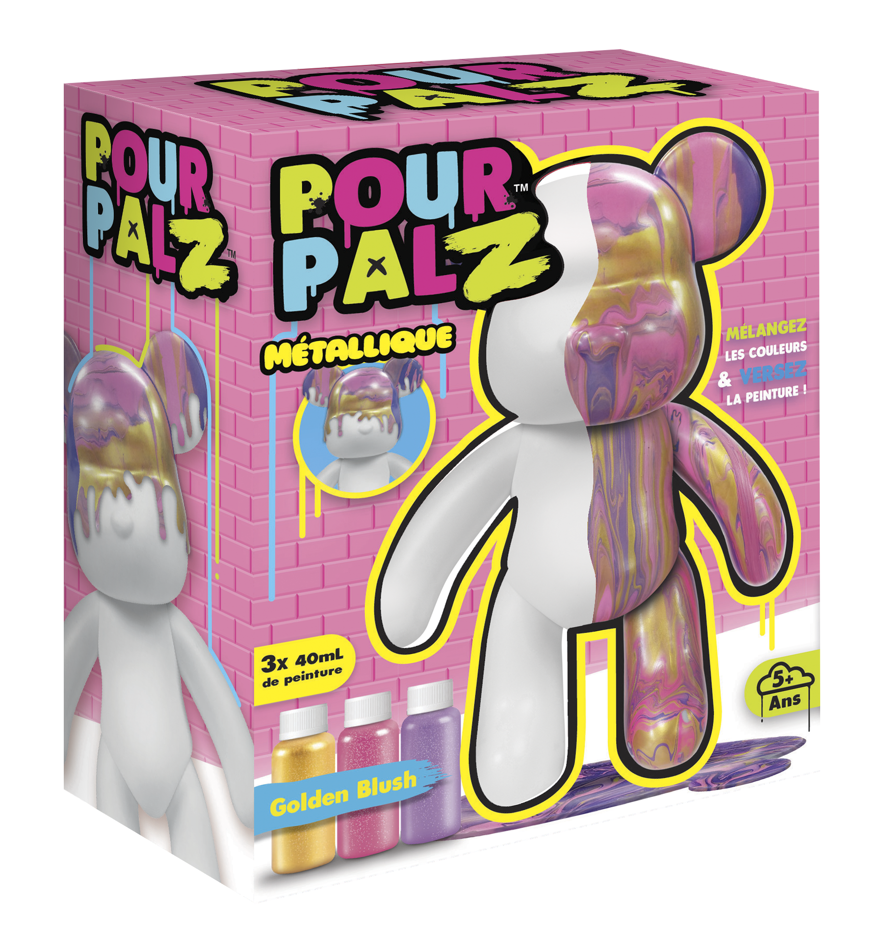 Pour palz figurine metal