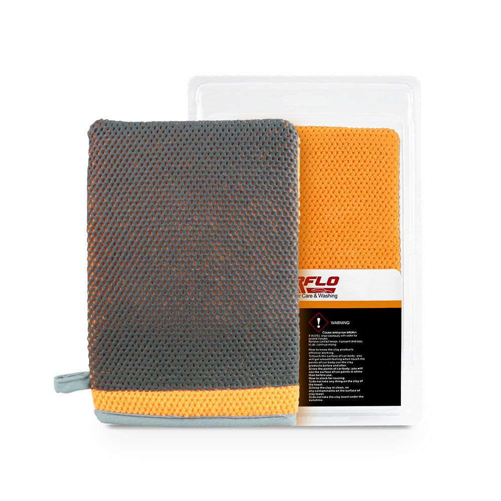 Gant de lavage en argile double face de qualité supérieure pour le nettoyage en profondeur de voiture