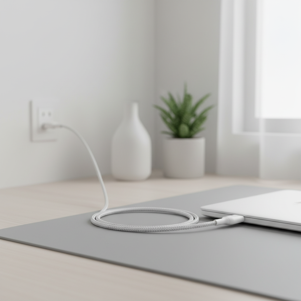 BELKIN Câble Lightning tressé USB-A 2 m - Blanc