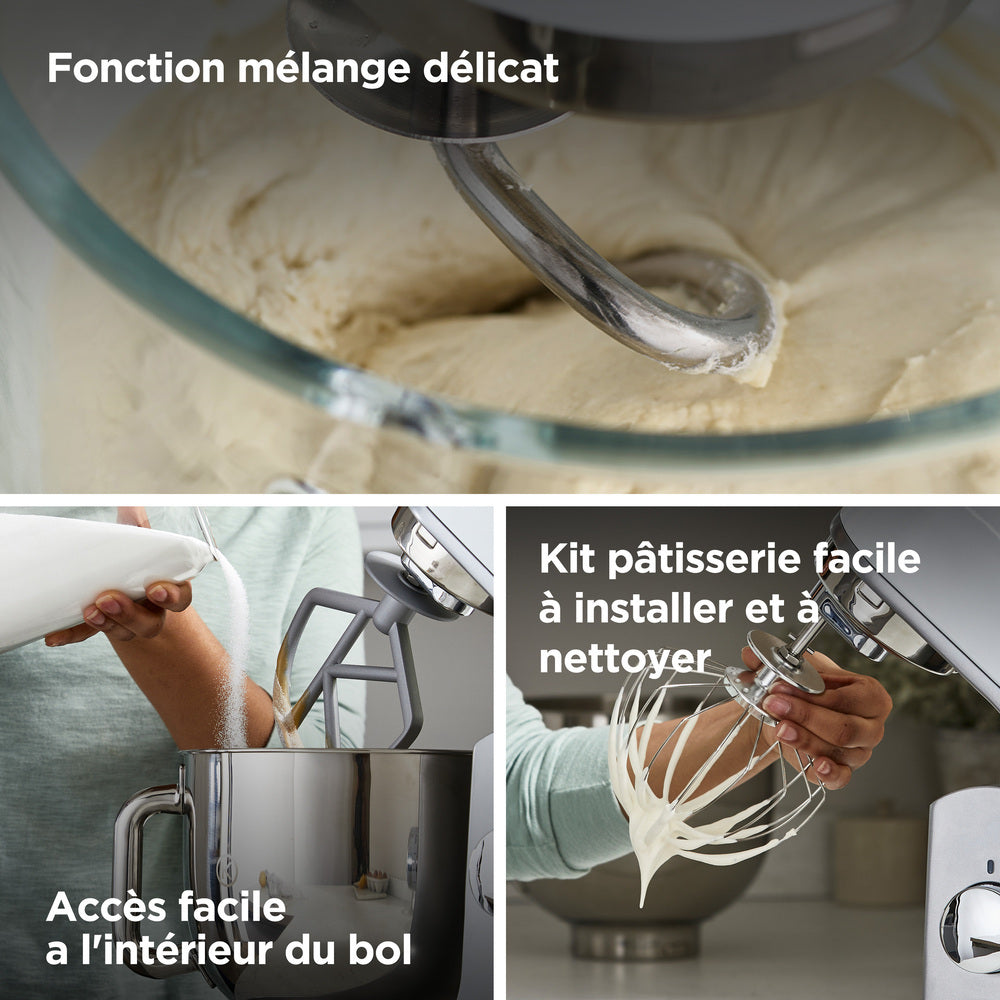 KENWOOD kMix, Robot Pâtissier 5L, KMX750BK, Noir