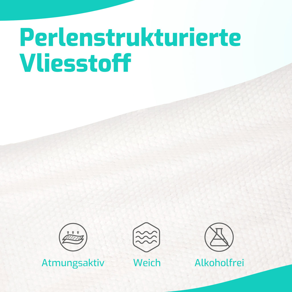 SUNKISS Trustplus Lot de 200 lingettes nettoyantes extra-épaisses pour incontinence et hygiène intime adulte - 20 x 30 cm