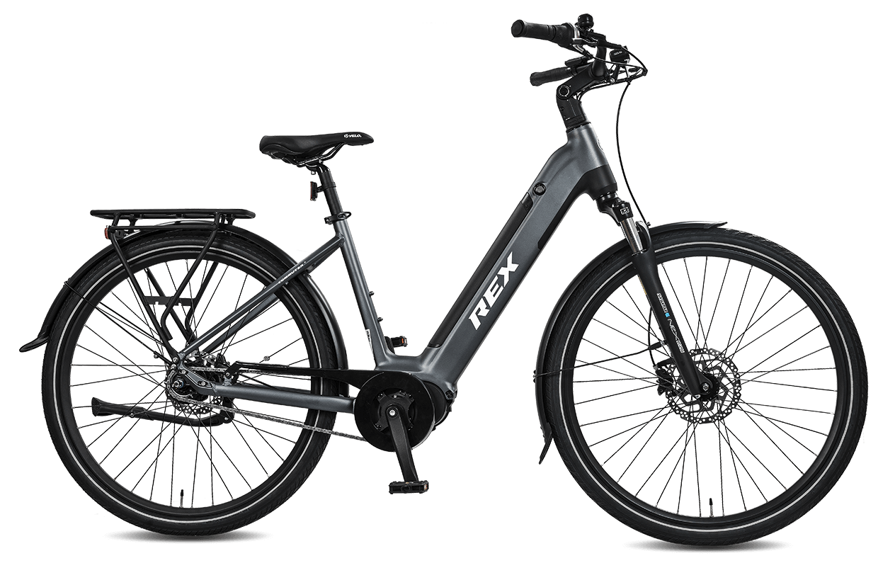 Rex Commuter+ Vélo électrique Wave 48 gris