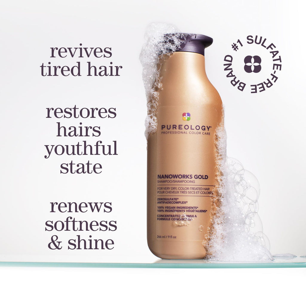 PUREOLOGY Shampooing Nano Works Gold 1 L