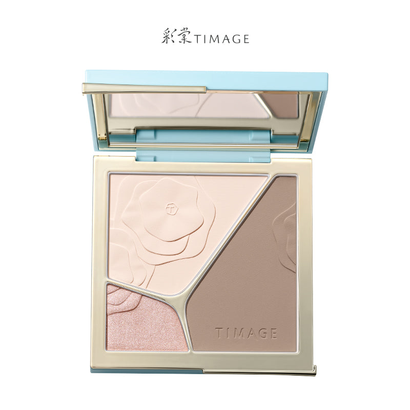 TIMAGE Palette d’estompage ombre et lumière douce A02