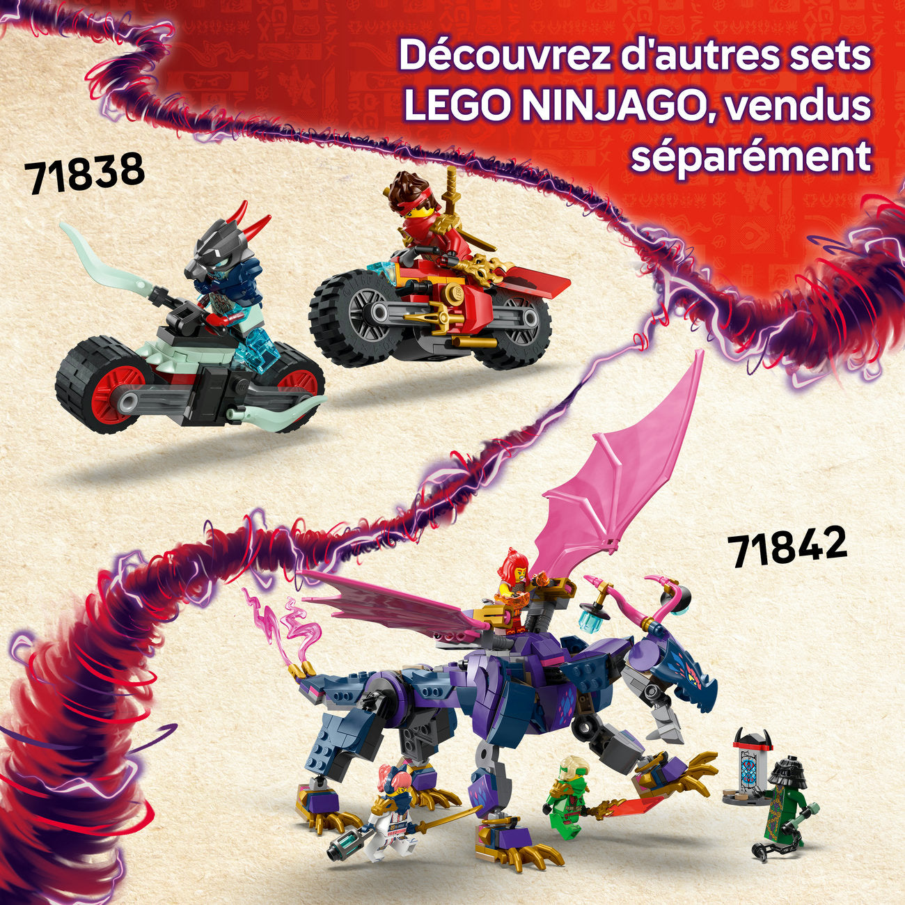 LEGO Ninjago 71839 Le robot de Spinjitzu d’Arin