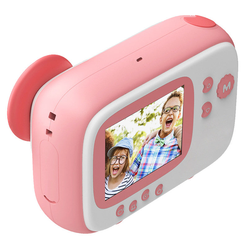AgfaPhoto Appareil photo numérique avec imprimante pour enfants - Rose