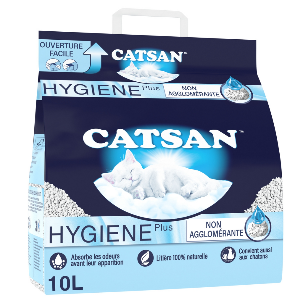 CATSAN Hygiène Plus Litière pour Chat 10L