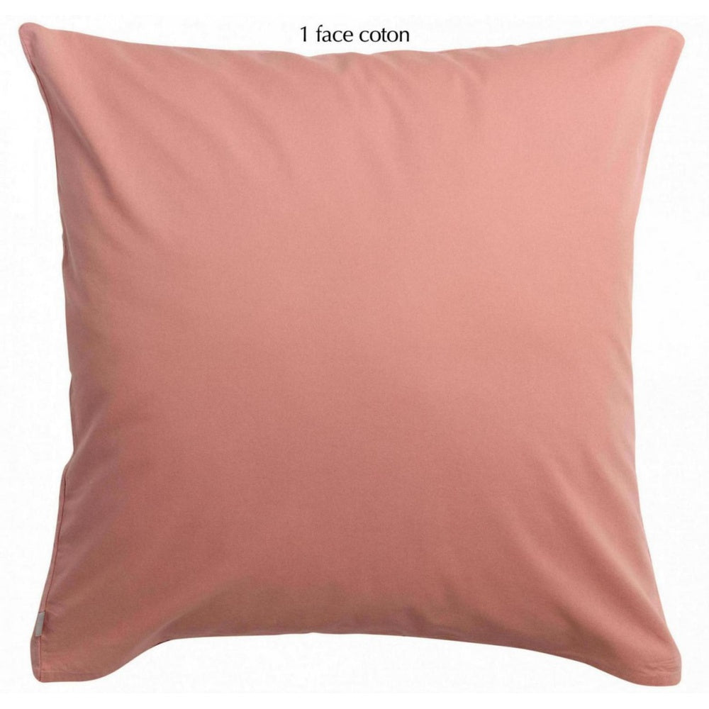 Vivaraise Linco Taie d’oreiller Rose poudré 65 x 65