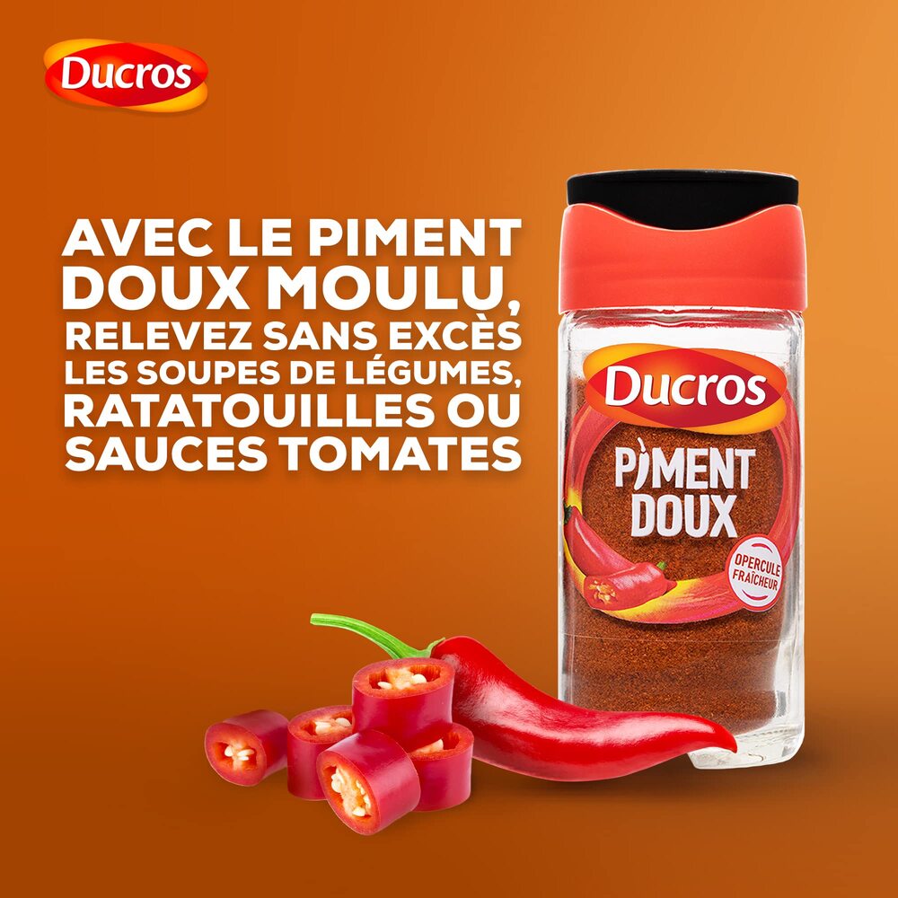 Ducros Paprika doux en poudre 40 g
