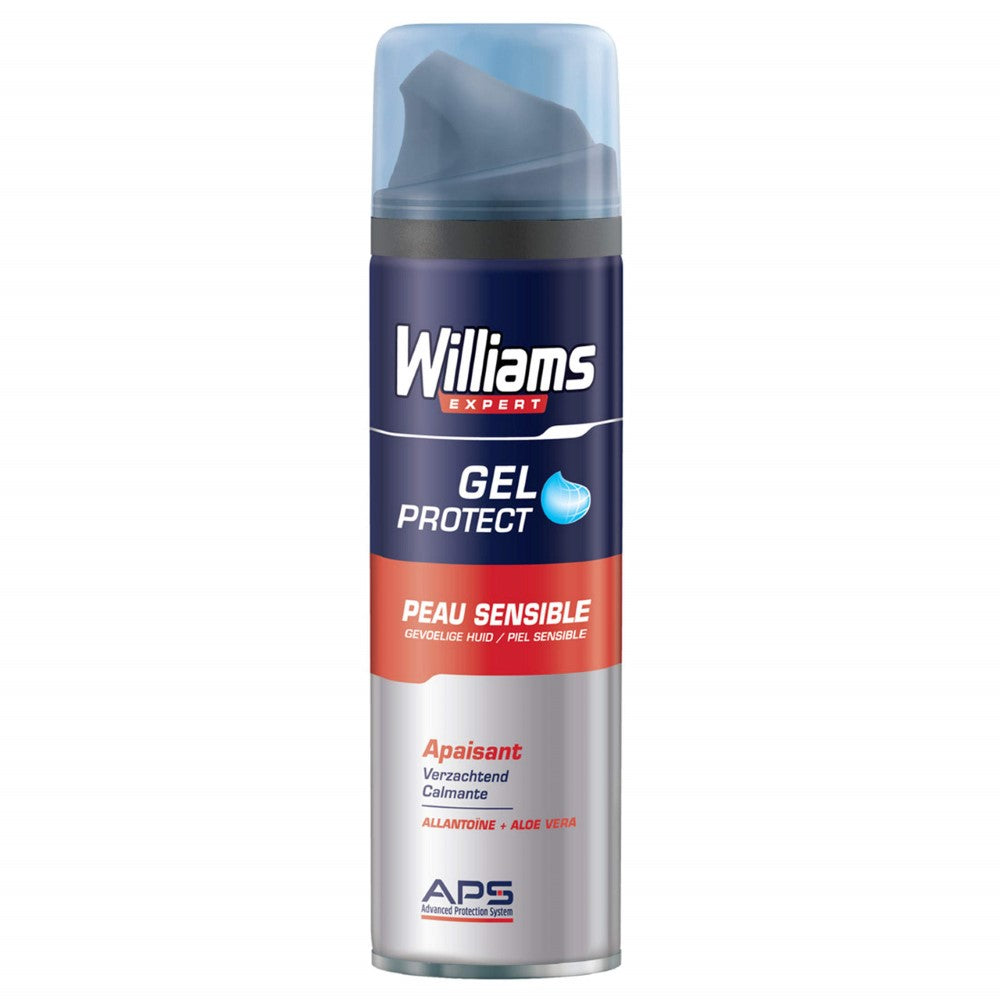 Williams Gel de Rasage Peaux Sensibles 200 ml