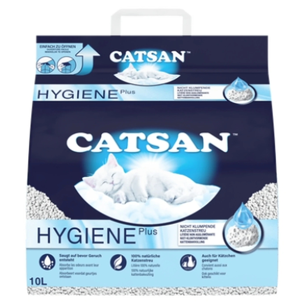 CATSAN Hygiène Plus Litière pour Chat, 3*10 L