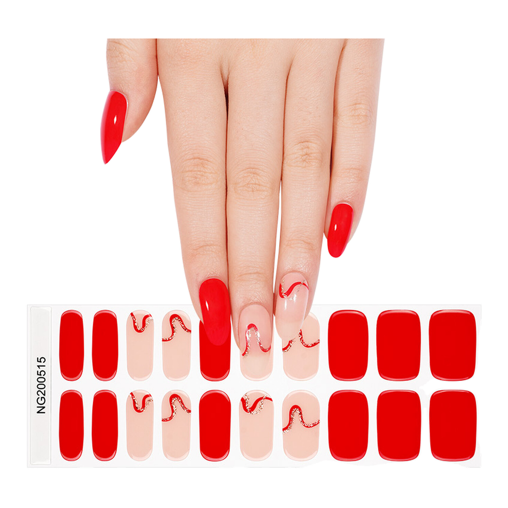 MeoMagic 14-237 Autocollants gels pour ongles - 20 pièces