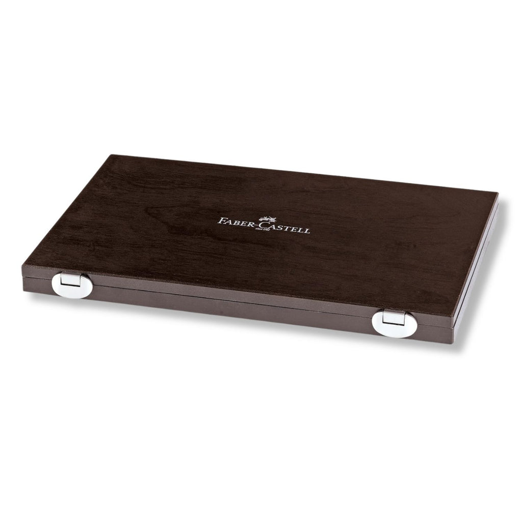 FABER-CASTELL Polychromos Coffret en bois de 48 crayons de couleur