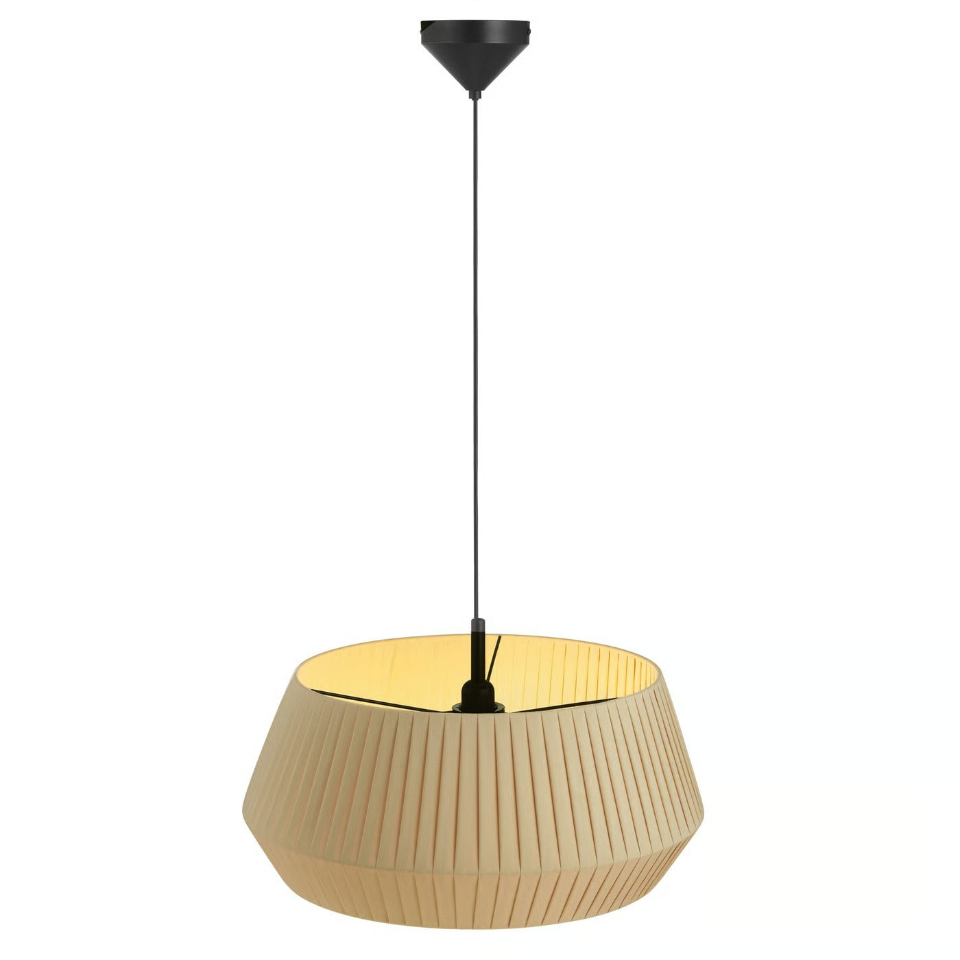 Suspension DICTE 53 textile beige IP20 E27 - Nordlux, Intérieur