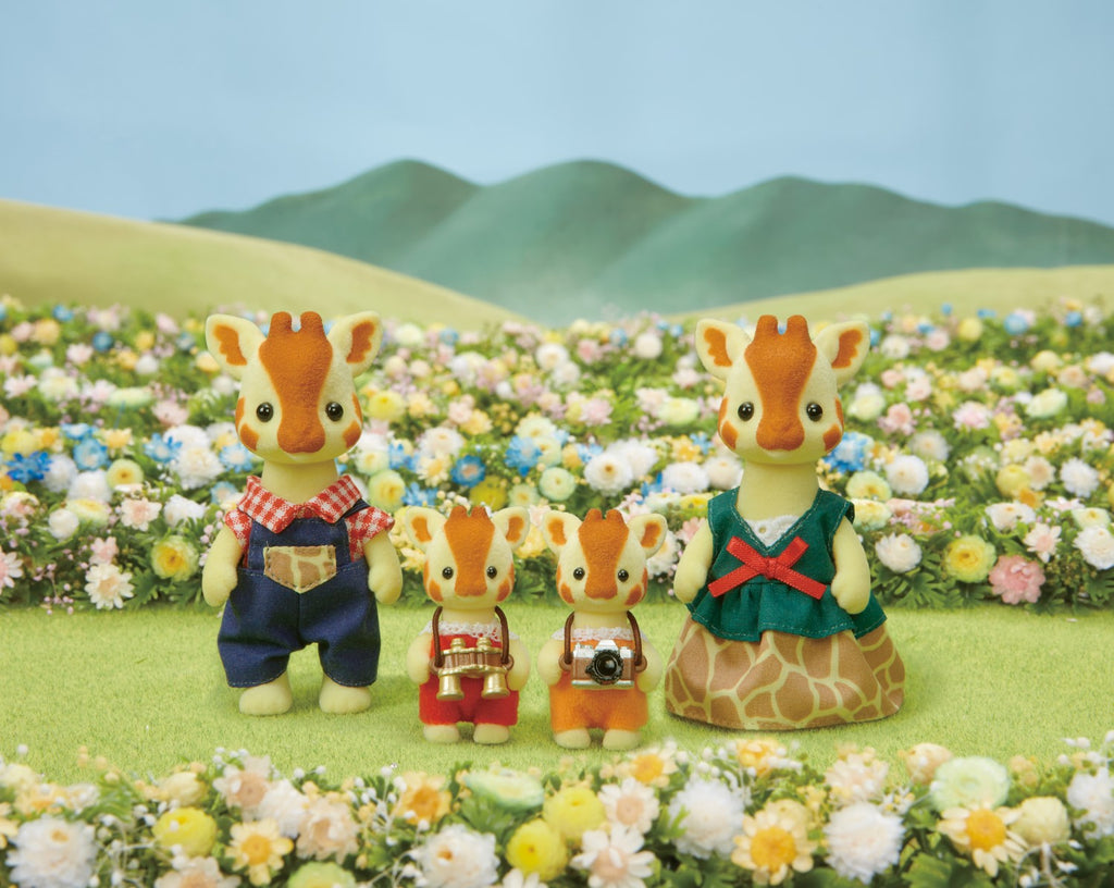 Sylvanian Families Set de Figurines Famille Girafe Highbranch