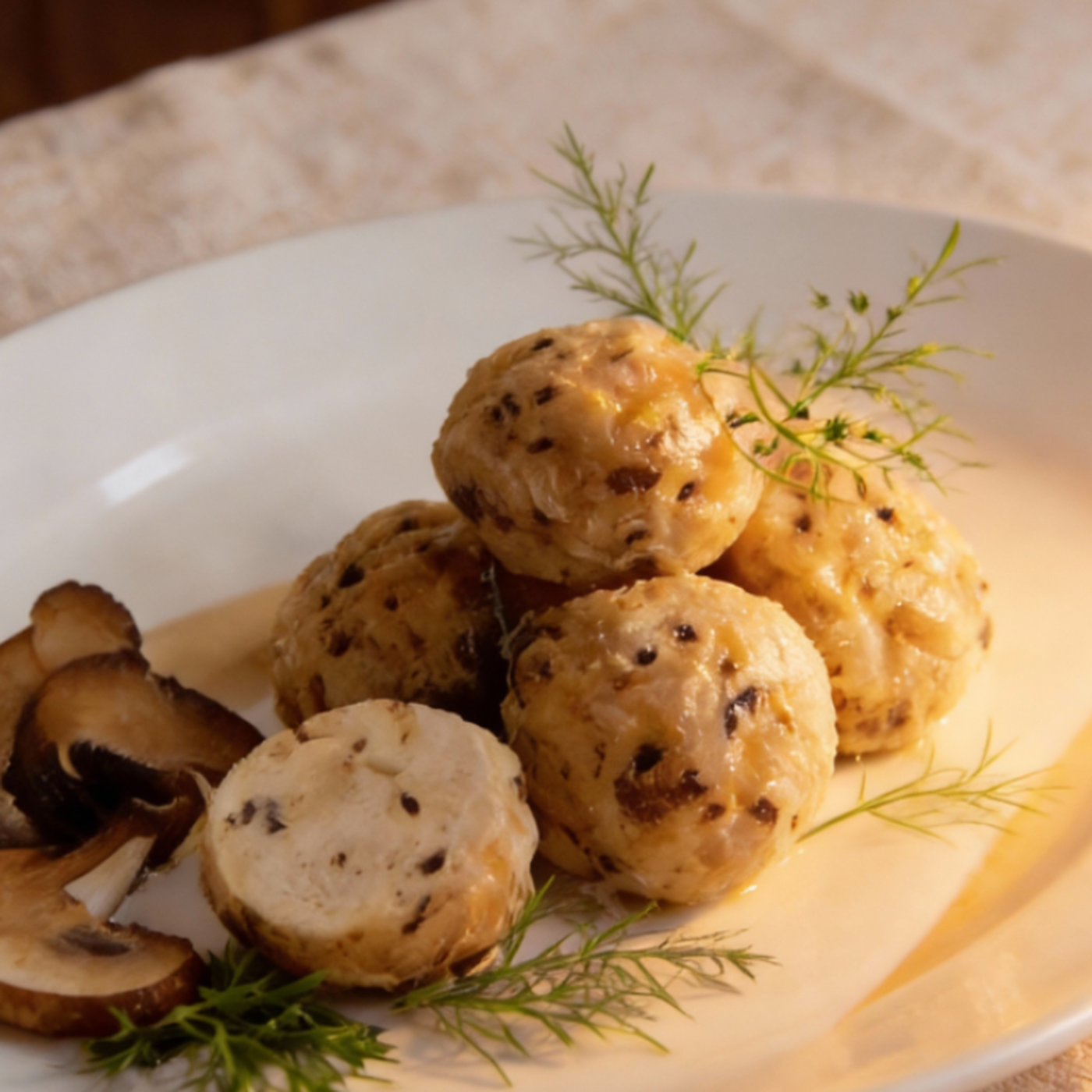 DoDo Boulettes de fruits de mer aux champignons - 200 g