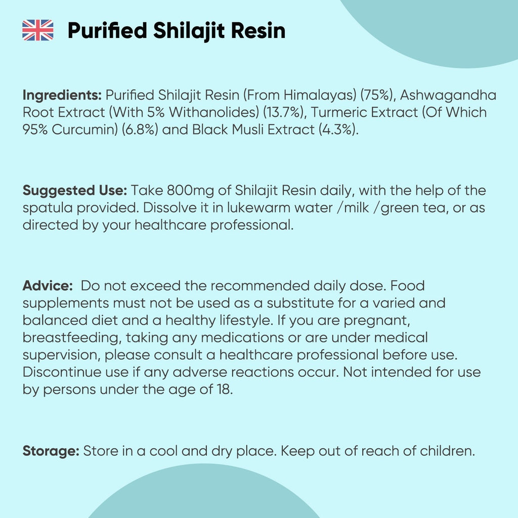 WeightWorld Résine de Shilajit Pure 50 g – 88 % d'Acide Fulvique