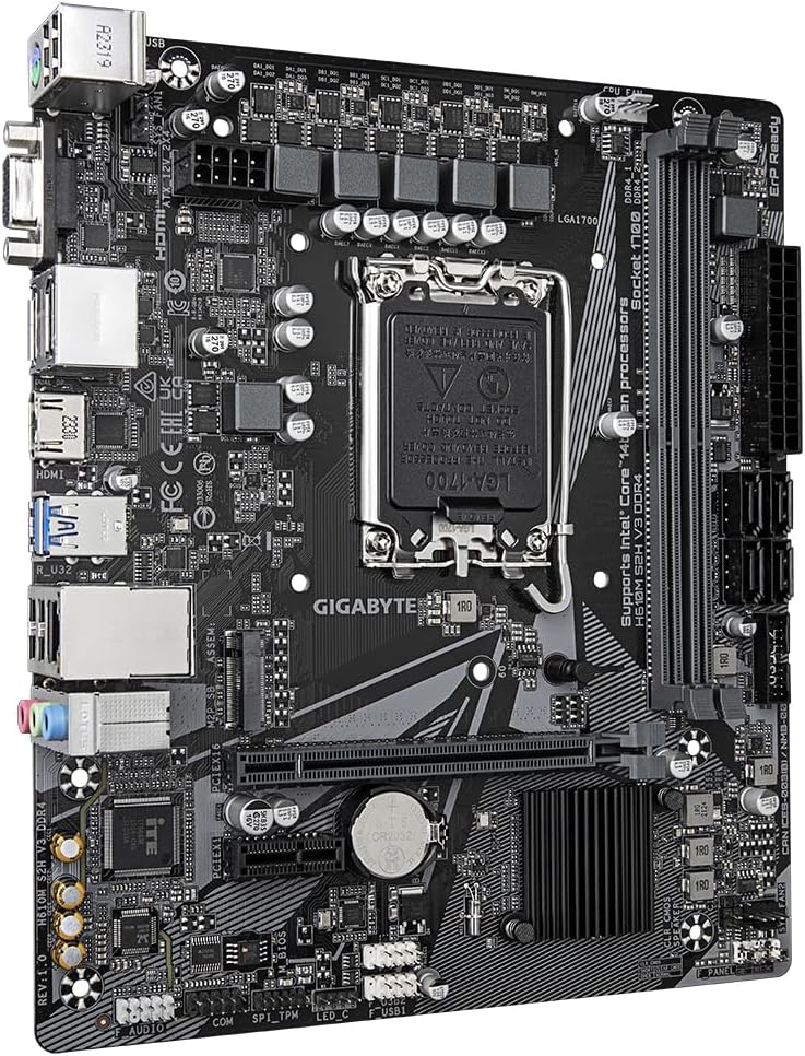 GIGABYTE Carte mère MB H610 S1700 MATX H610M S2H V3 DDR4