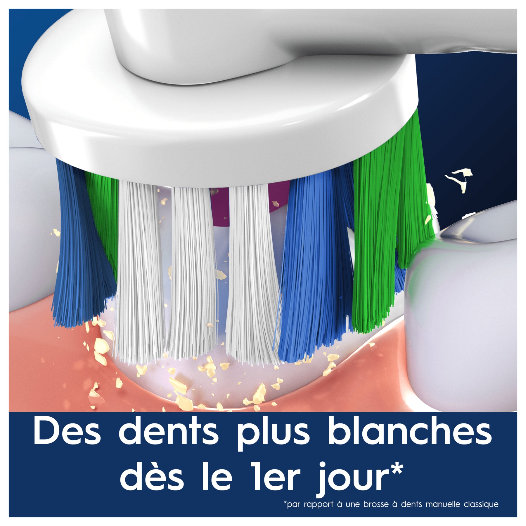 Oral-B Brossettes 3D White x3