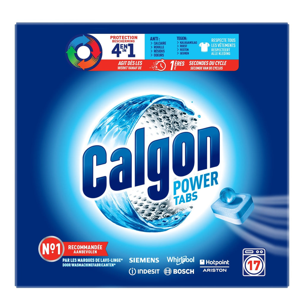Calgon Tablettes anti-calcaire 4-en-1 - 17 tablettes